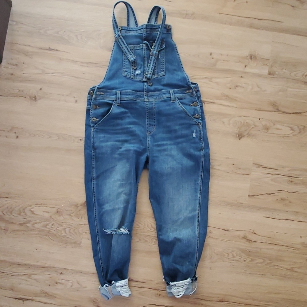 Denim Overalls